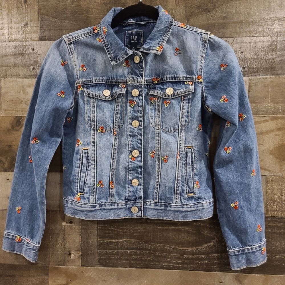 Girls GAP denim jacket, YXL - Picture 2 of 5